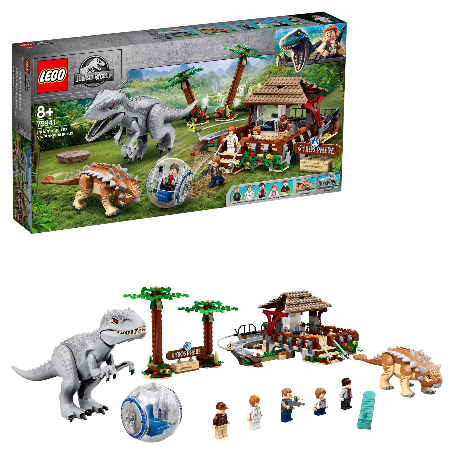 Конструктор LEGO Jurassic World блочный - фото 1