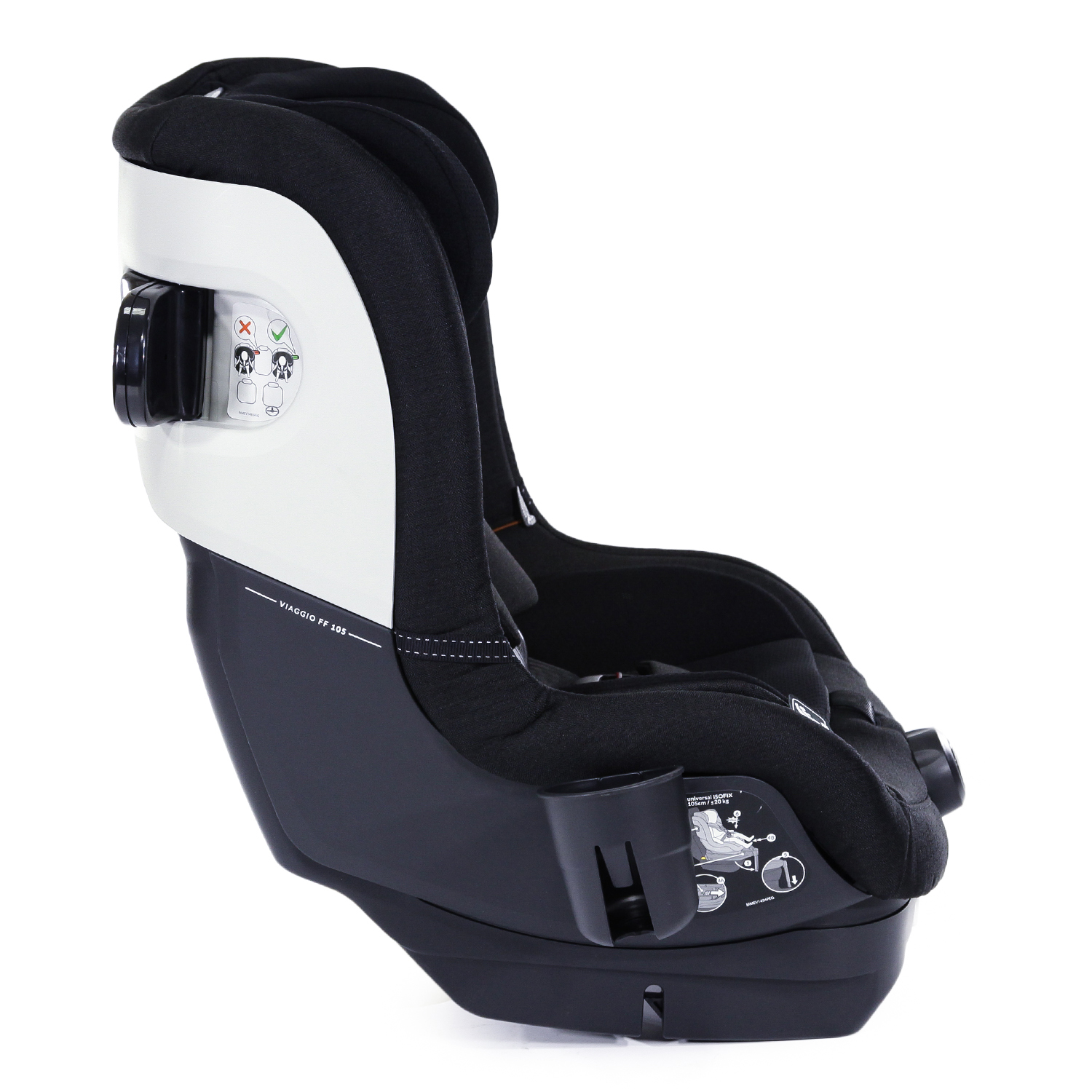 Автокресло Peg-Perego 1 (9-18 кг) черный - фото 7