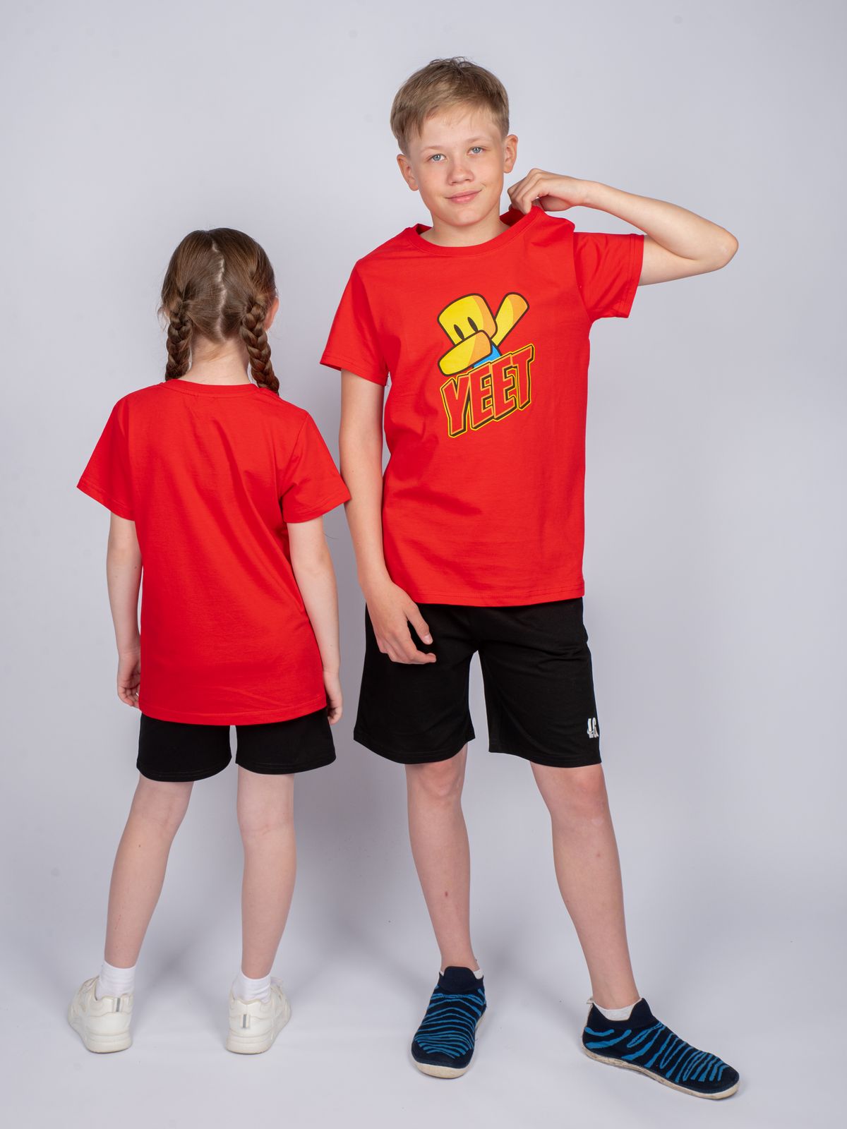 Футболка Lets Go 51384-красный - фото 5