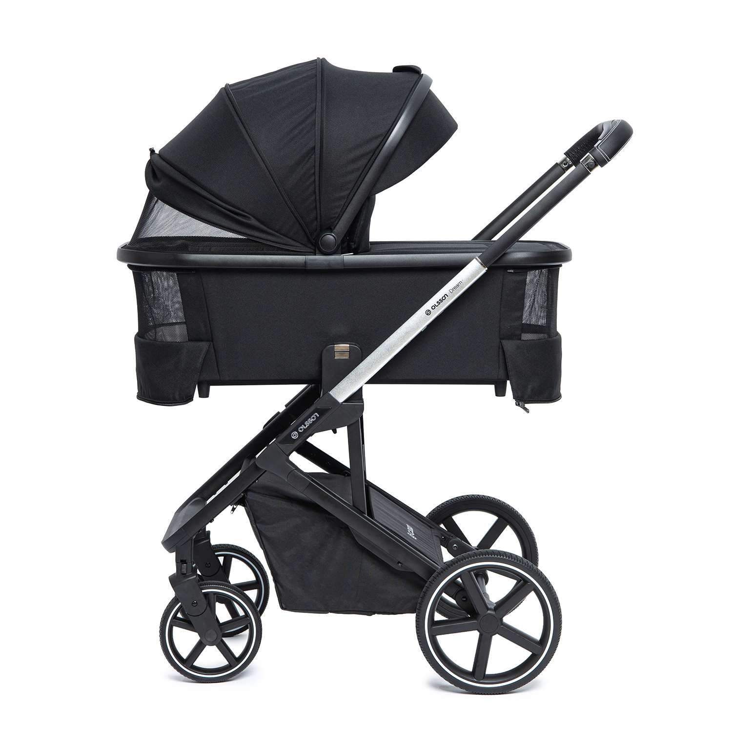 Коляска 2в1 Olsson Dream Black - фото 19