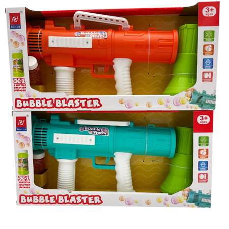 Пистолет для выдувания Zhorya Бластер Bubble Blaster