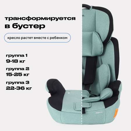 Автокресло MOWbaby Runner Green 1/2/3 (9-36 кг)