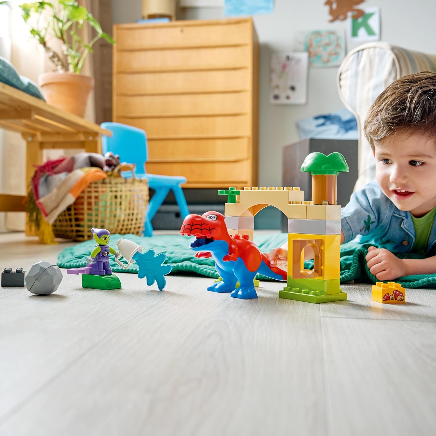 Конструктор LEGO DUPLO Динозавр паук-рекс 25 дет. - фото 6