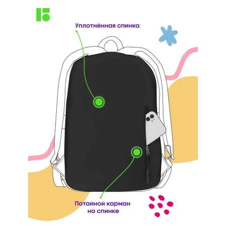 Рюкзак BERLINGO Black