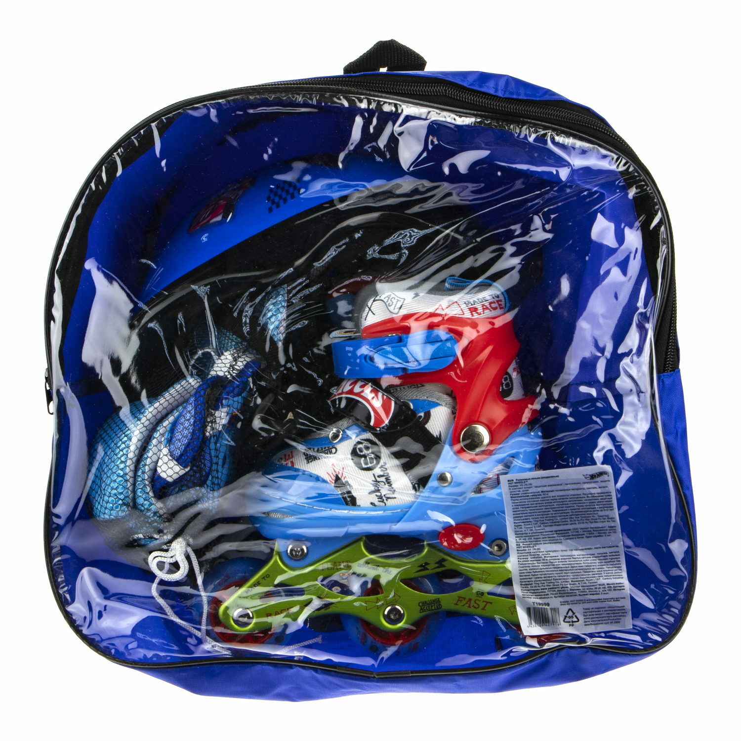 Роликовые коньки Hot Wheels M 34-37 - фото 3