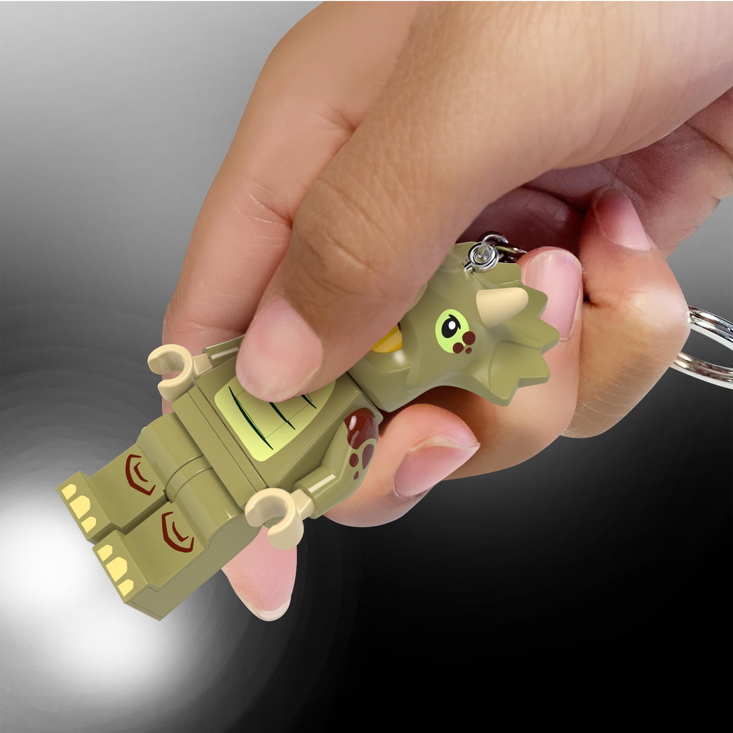 Брелок LEGO Minifigures - Трицератопса 1 шт. - фото 8