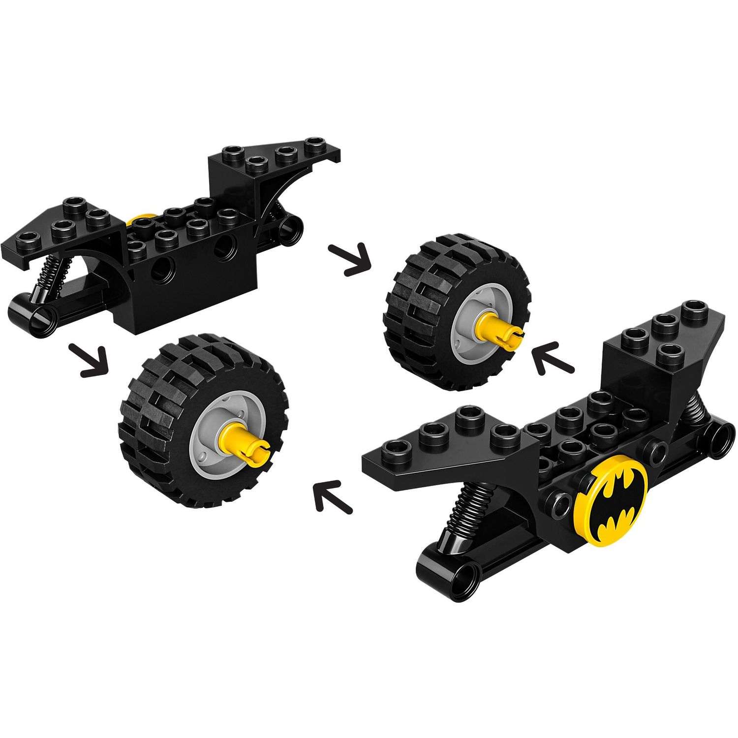 Конструктор LEGO Batman Movie Бэтмен против Харли Квинн 42 дет. - фото 4