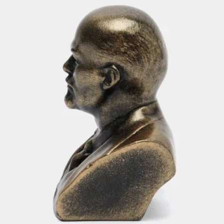 Бюст гипсовый Дом ремёсел Ленин бронза