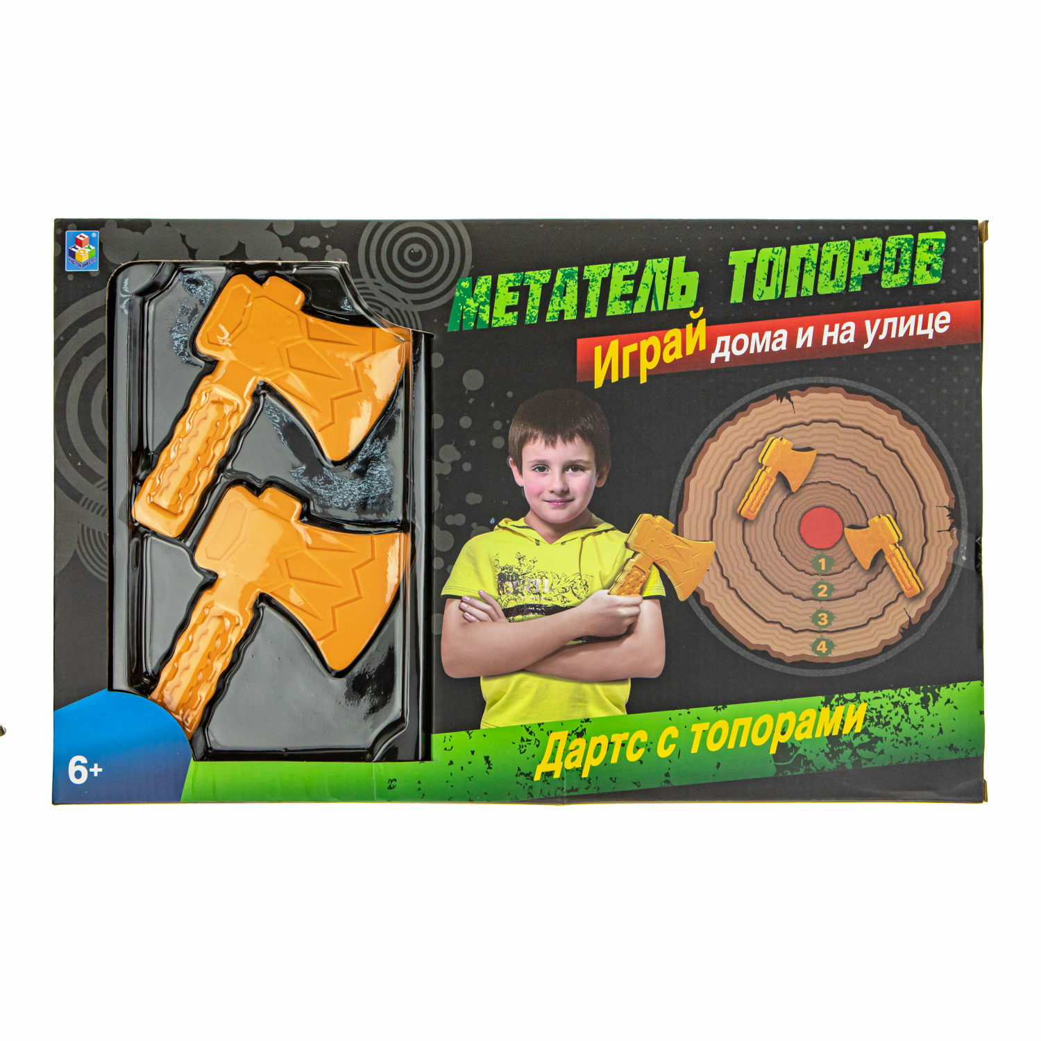 Дартс 1TOY Метание топоров - фото 11