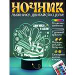 Ночник Светофей Лыжное снаряжение