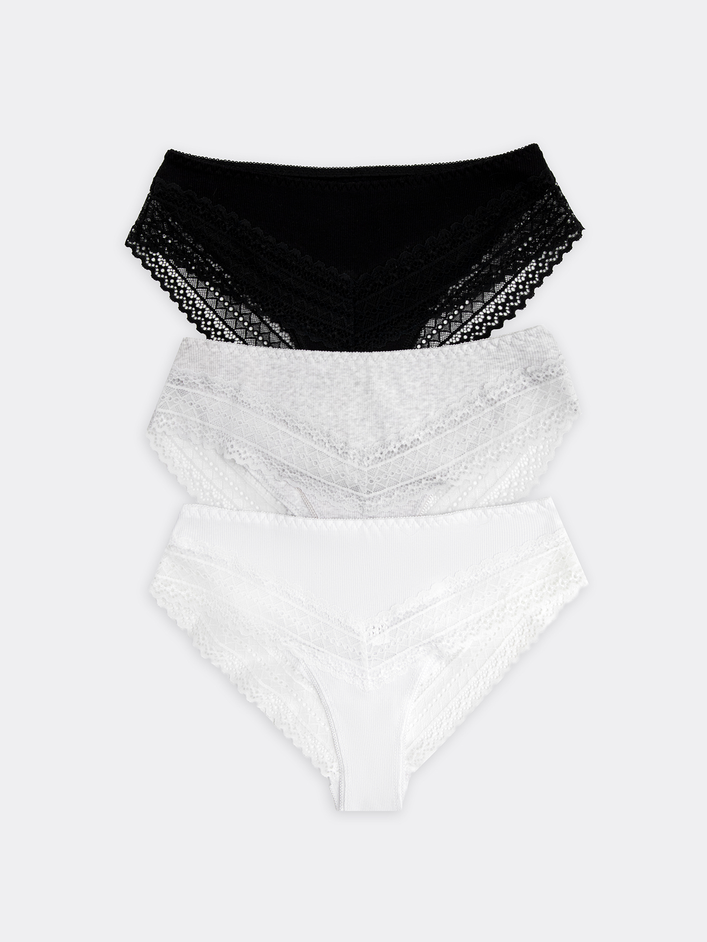 Трусы 3 шт Mark Formelle (Марк Формэль) 412538-3/ Белый - фото 2