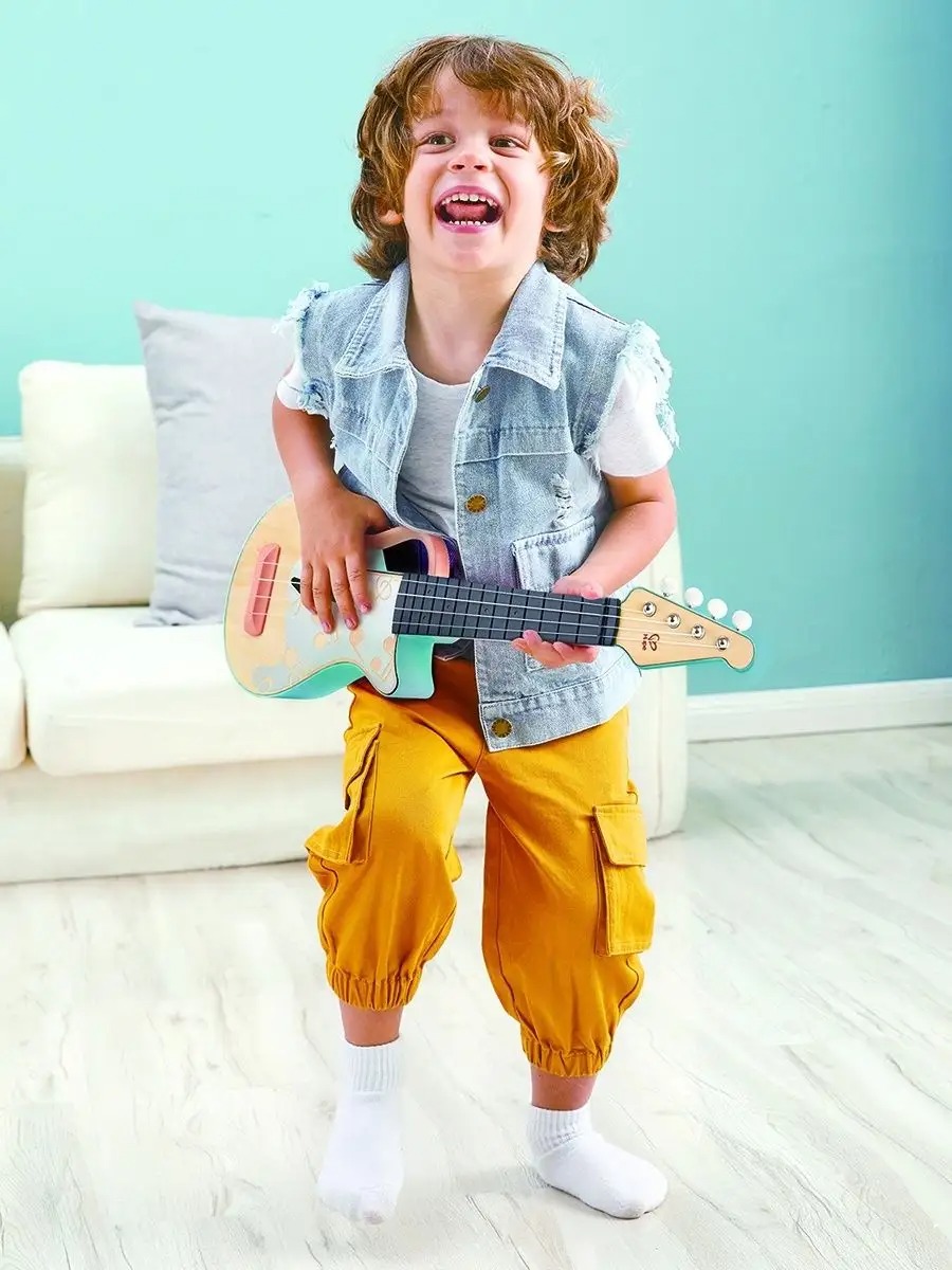 Игрушка музыкальная Hape Гитара музыкальная гитара - фото 3