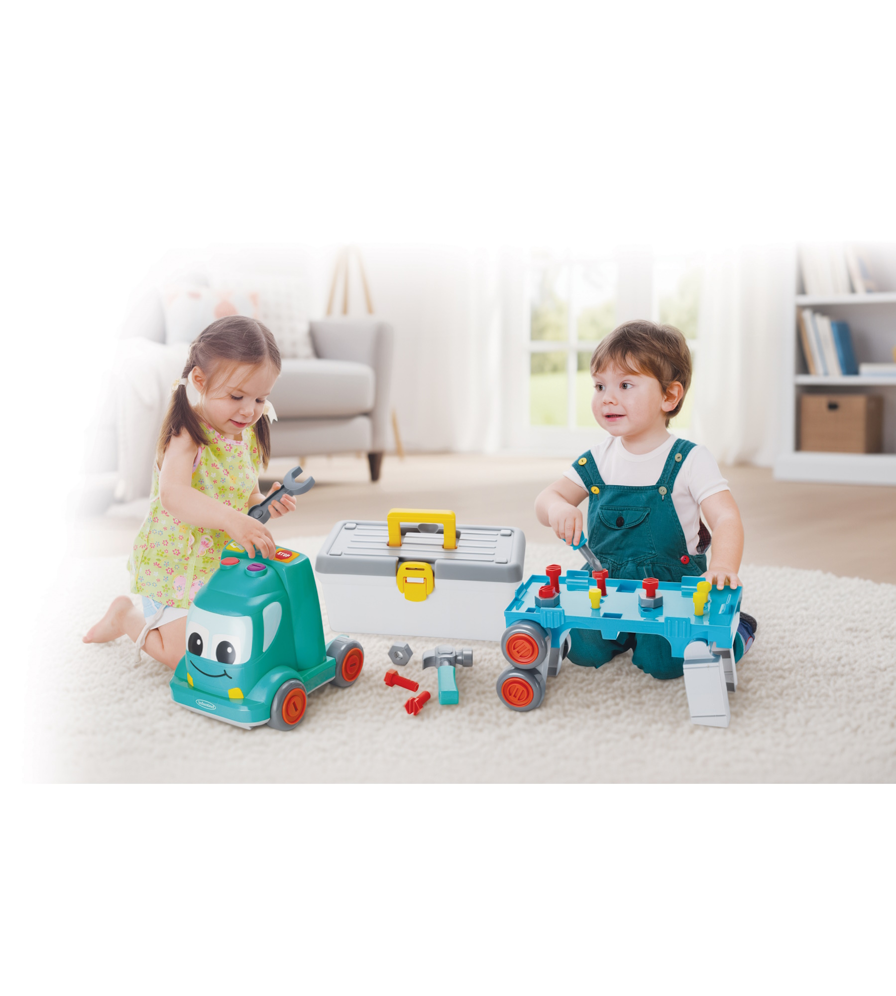 Игрушка INFANTINO грузовичок - фото 5