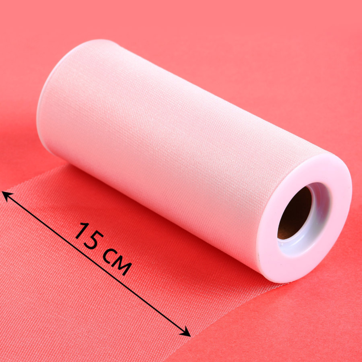 Фатин в шпульках блестящий TBY средней жесткости - фото 2