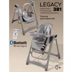 Стульчик для кормления Amarobaby Legacy серый
