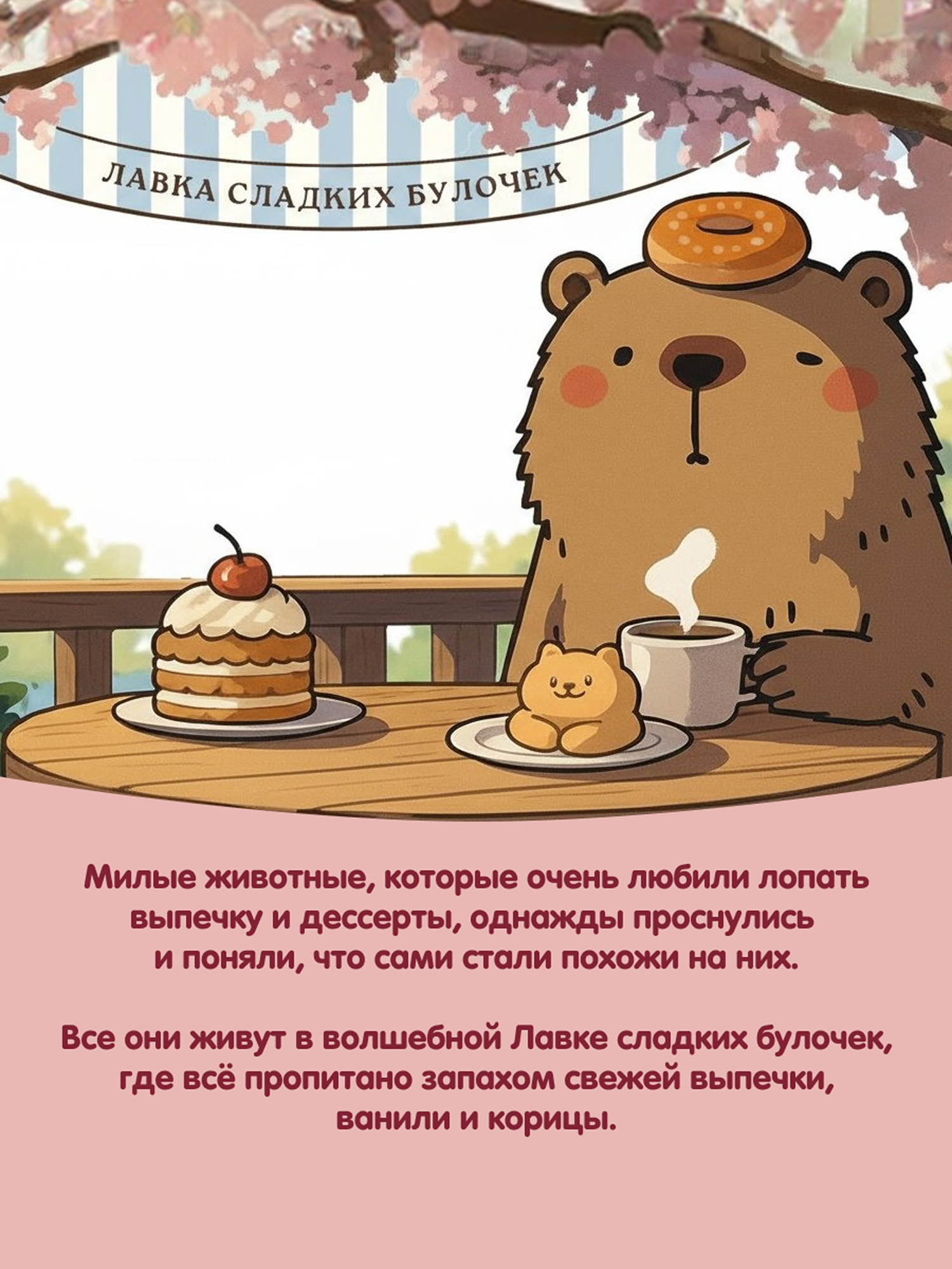 Мягкая игрушка Snuggles Bakery капибара Капибара-гамбургер - фото 2