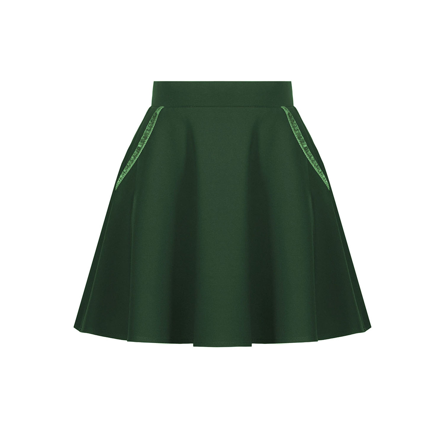 Юбка Stylish AMADEO AS-1022-зеленый - фото 1