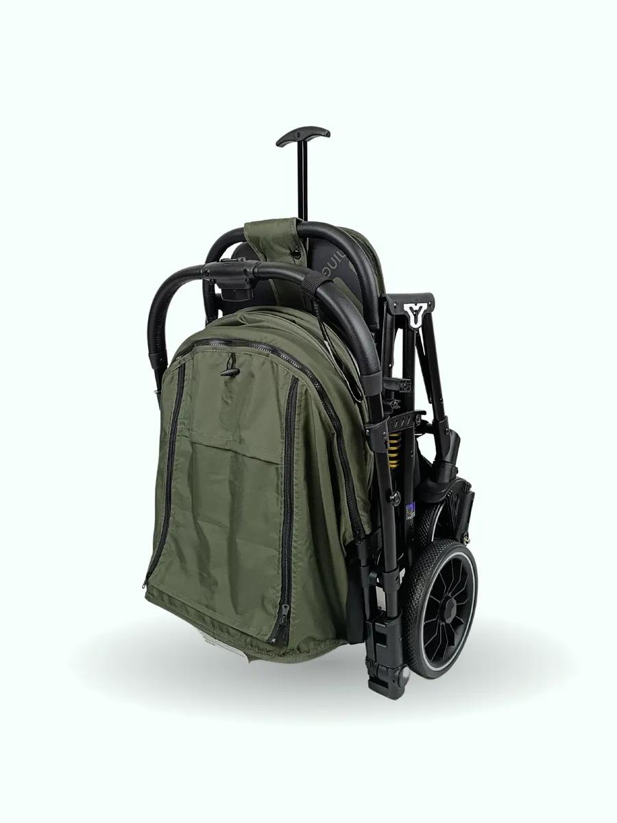 Коляска прогулочная Ining baby K313-2A Pro Green - фото 14