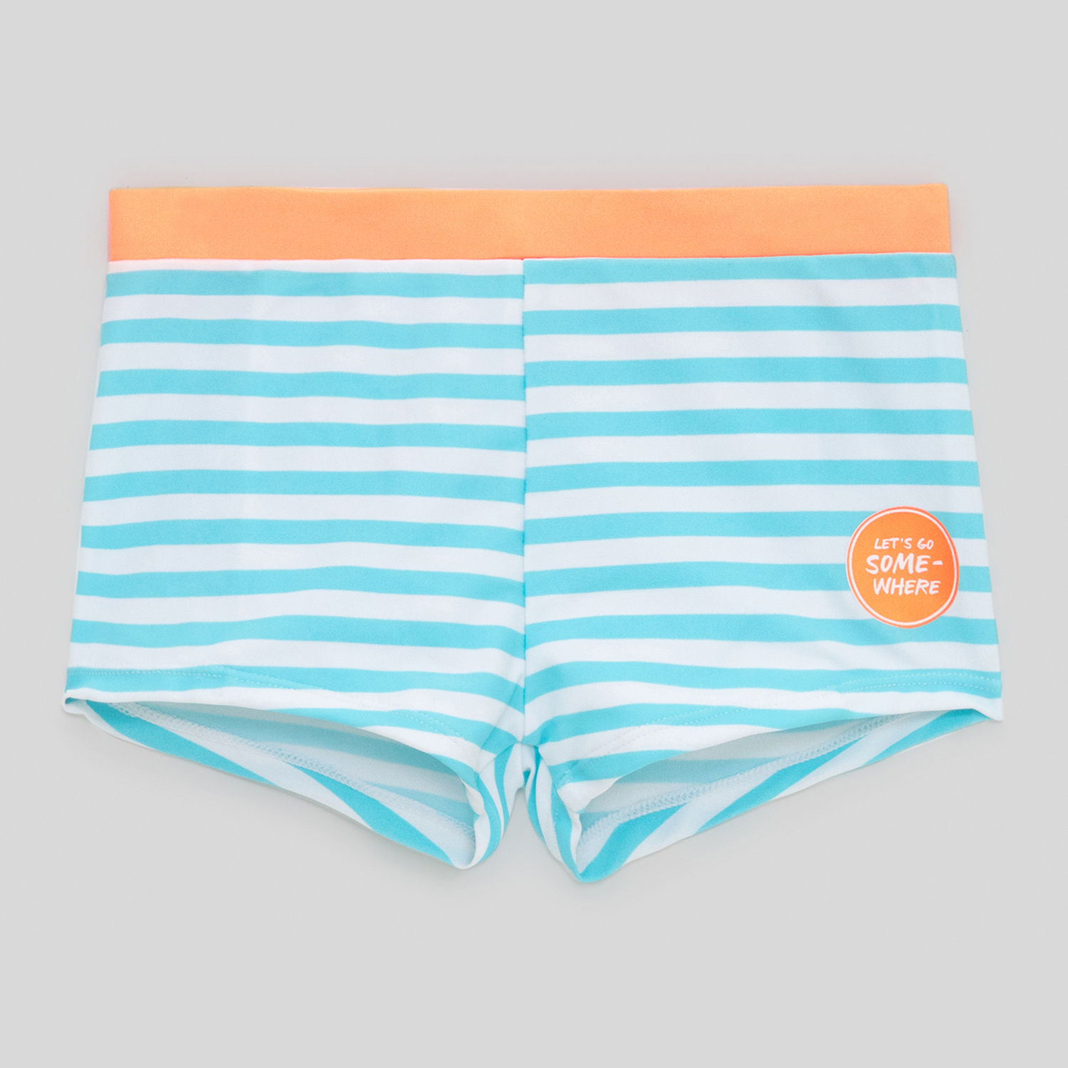 Изображение товара Плавки-боксеры Acoola 116 полосатые для мальчиков с регулируемой резинкой