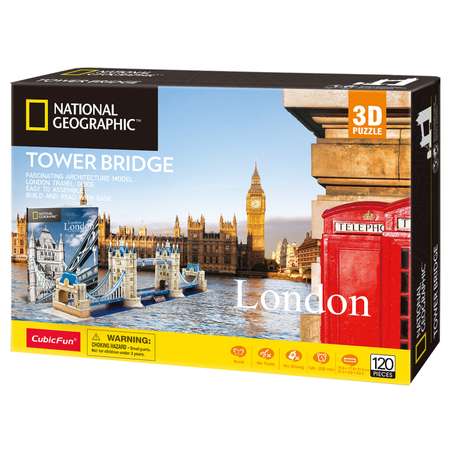 Пазл CubicFun National Geographic 3D
