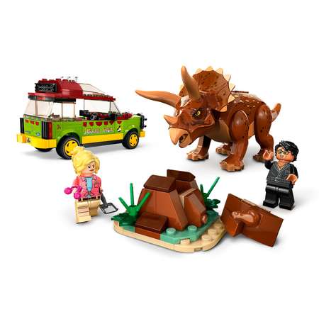 Конструктор LEGO Jurassic World Поиски Трицератопса 281 дет.
