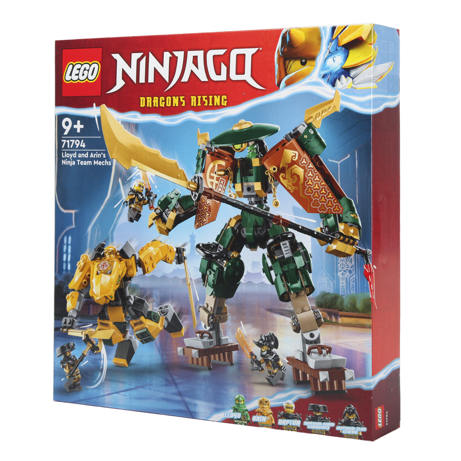 Конструктор LEGO NINJAGO Lloyd Arin Ninja Team Mechs 764 дет. - фото 8