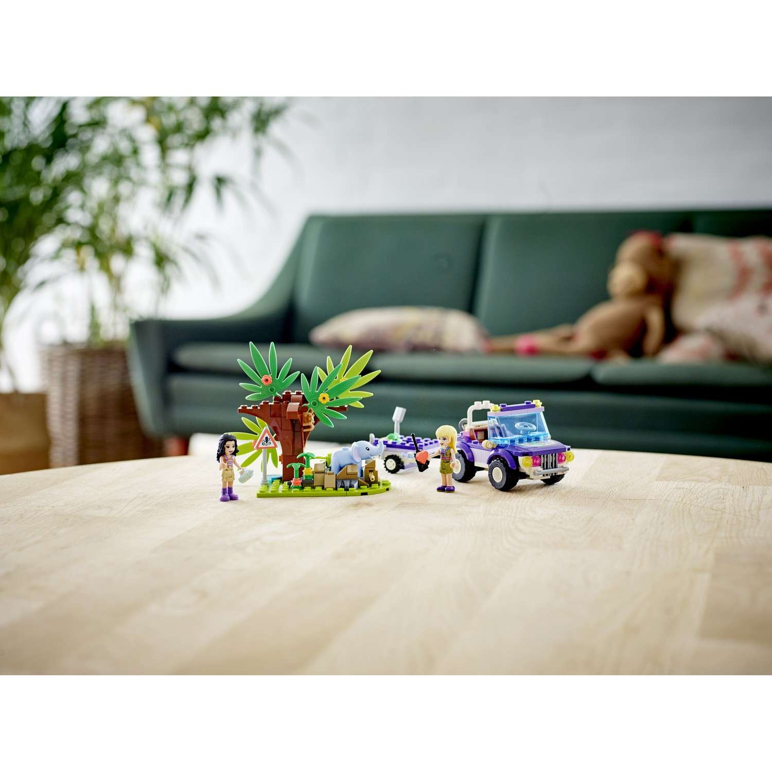 Конструктор LEGO Friends Спасение слонёнка блочный - фото 17