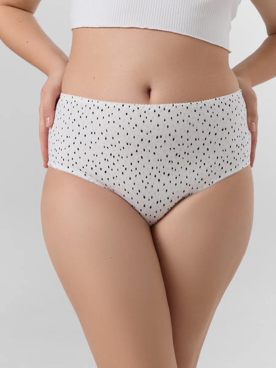 Трусы 3 шт Mark Formelle (Марк Формэль) 412075-3/мазки на молочном - фото 5