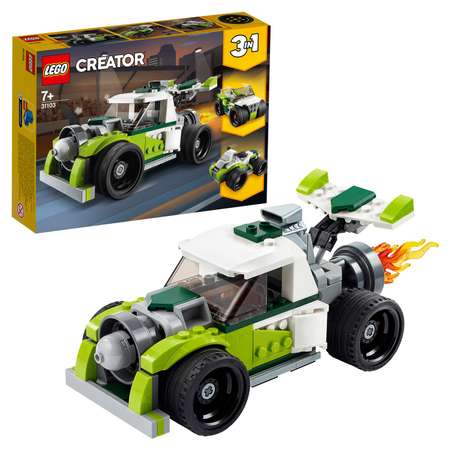 Конструктор LEGO Creator Грузовик-ракета блочный