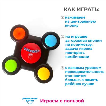 Игрушка Довольные детки Мемори