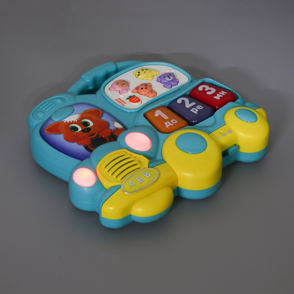 Игрушка Игроленд бизиборд Автобус Пианино - фото 6