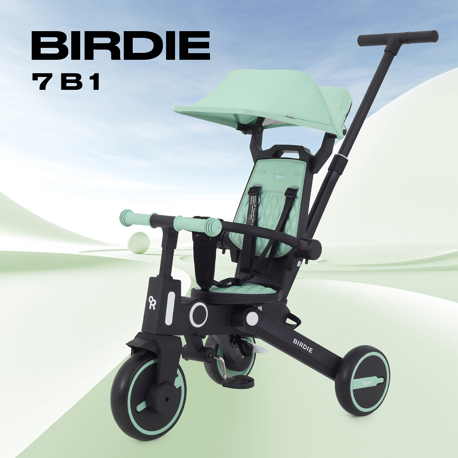 Трехколесный велосипед Rant 8 дюймов - фото 1