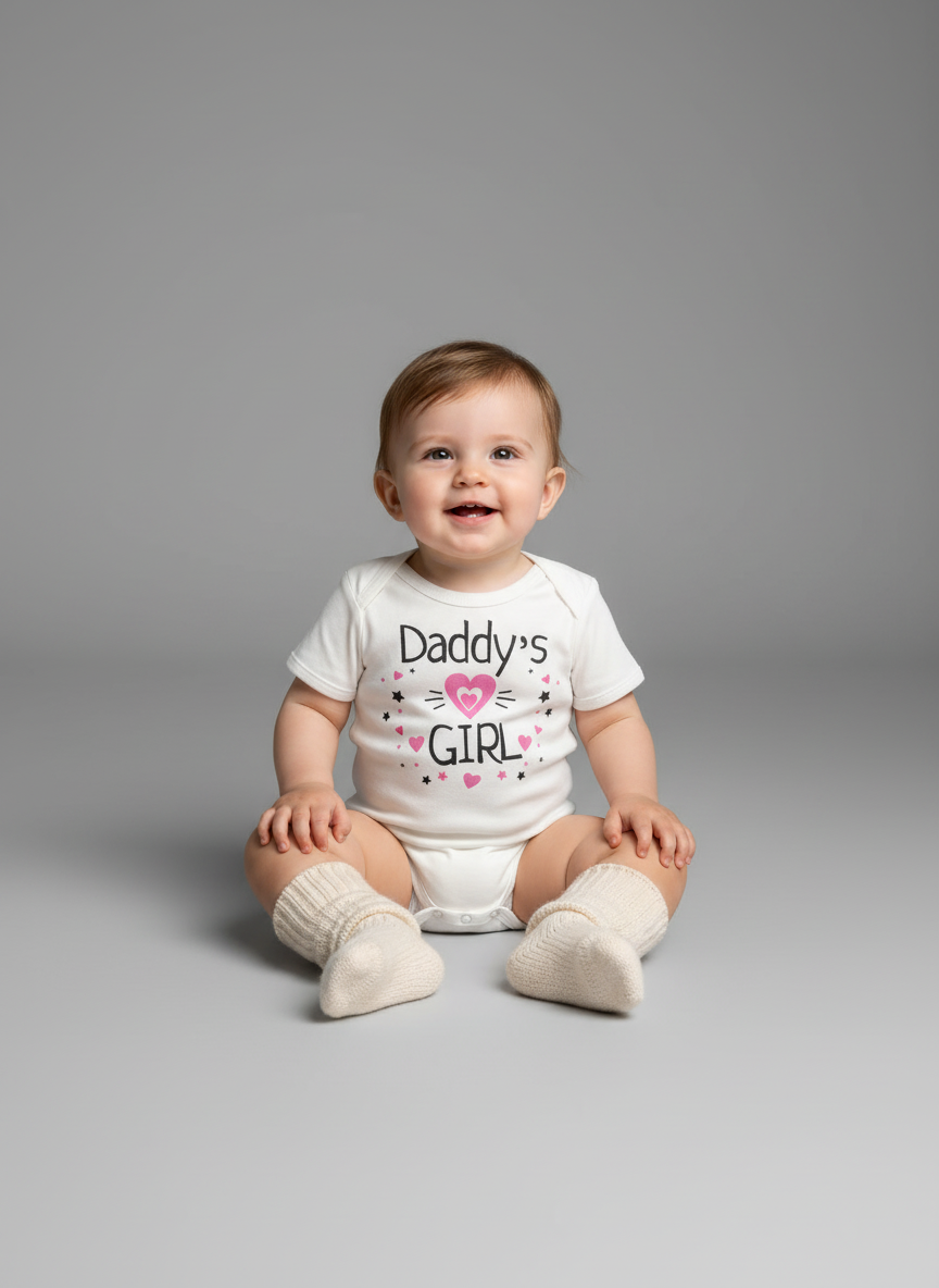Боди Утенок 071п-молочный папина девочка - фото 1