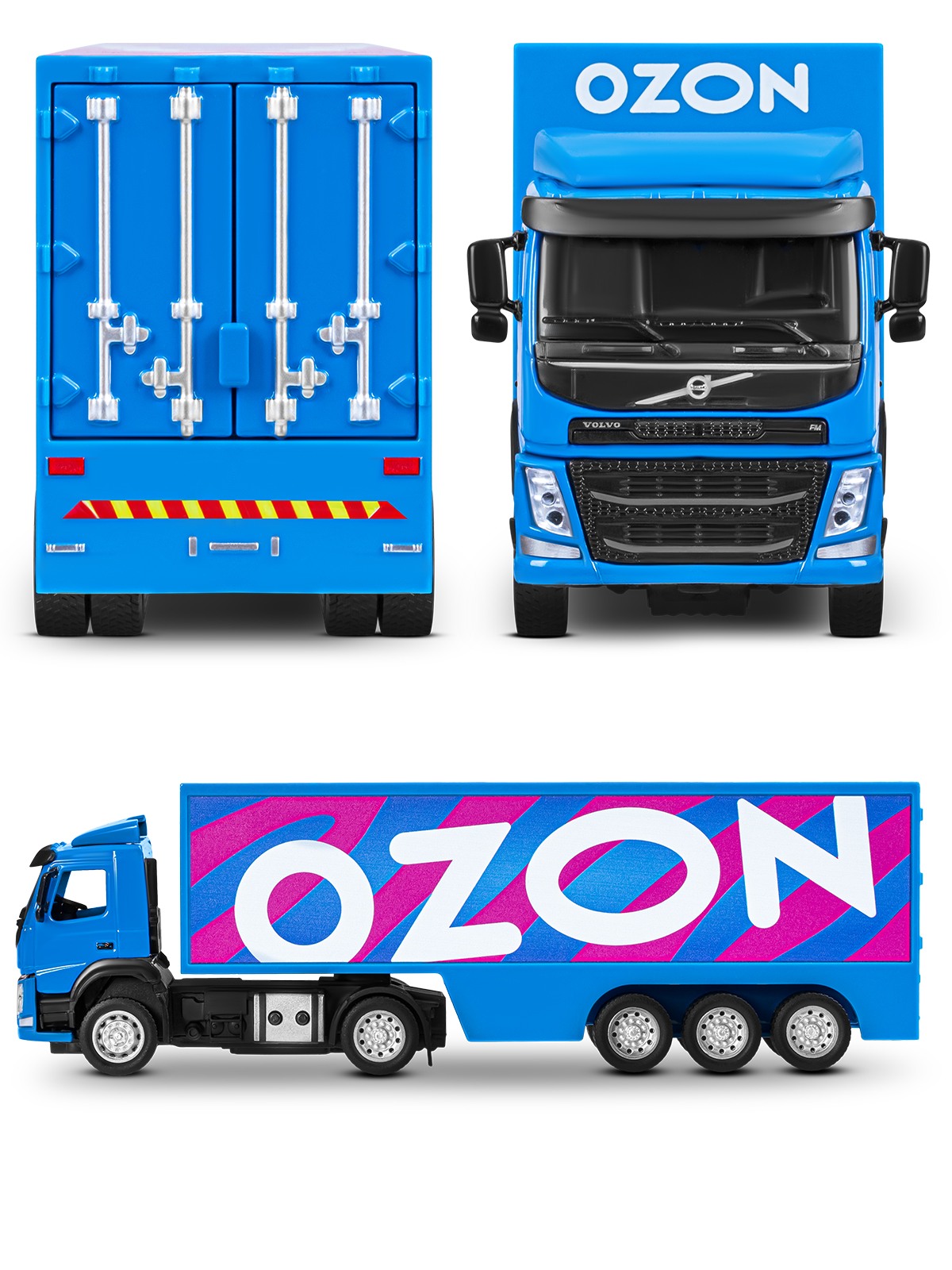 Грузовик АВТОпанорама Volvo FM 1:50 JB1251739 - фото 31
