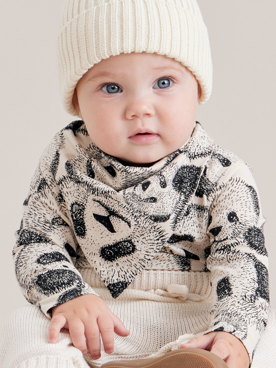 Нагрудник Happy Baby текстиль - фото 1
