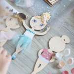 Набор для творчества HappyLine аппликация Креативные балерины