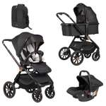 Коляска 3в1 Farfello Belleza черный