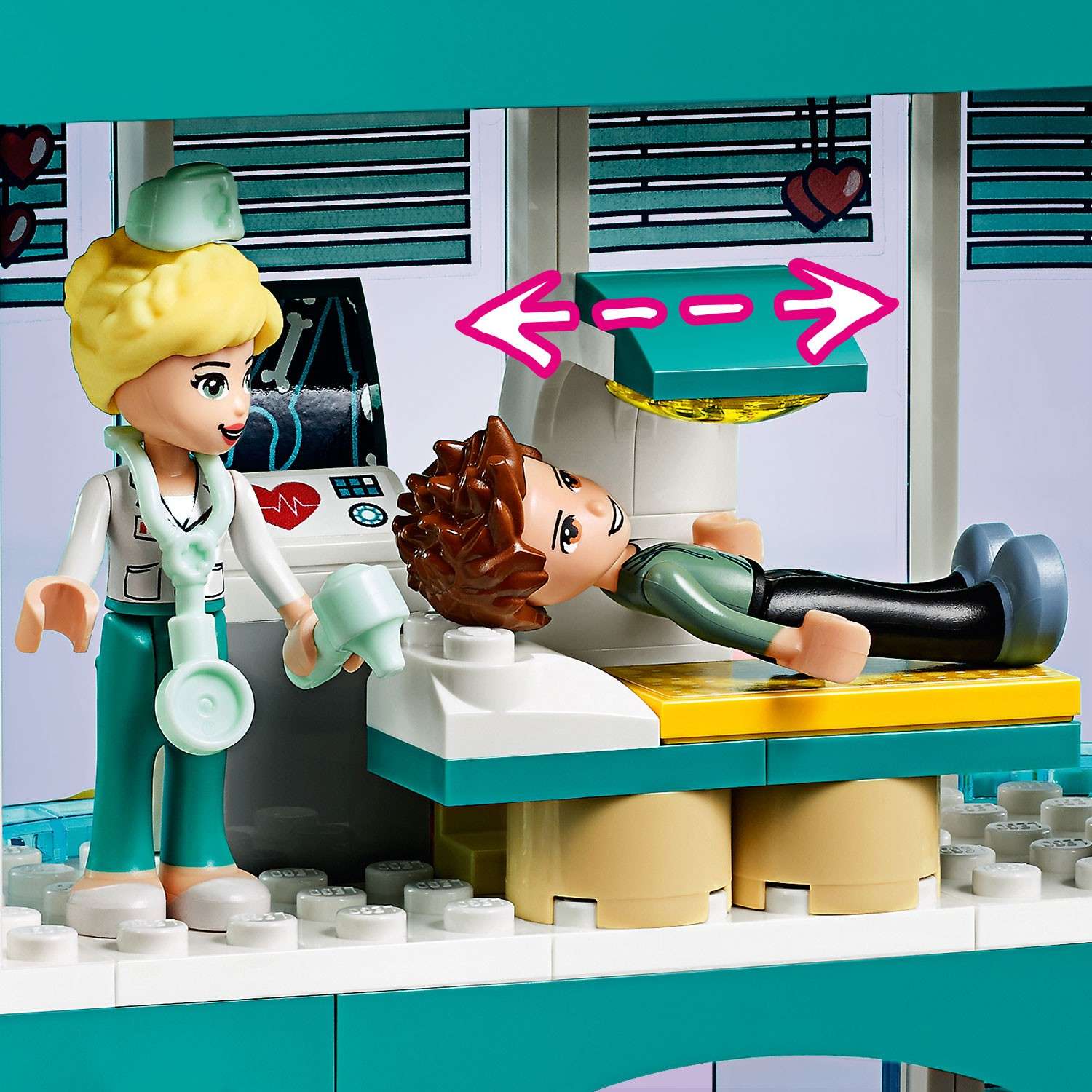 Конструктор LEGO Friends Больница Хартлейк Сити блочный - фото 17