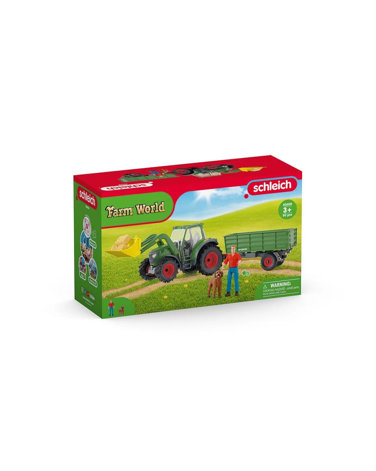 Игровой набор SCHLEICH Tractor with Trailer - фото 5