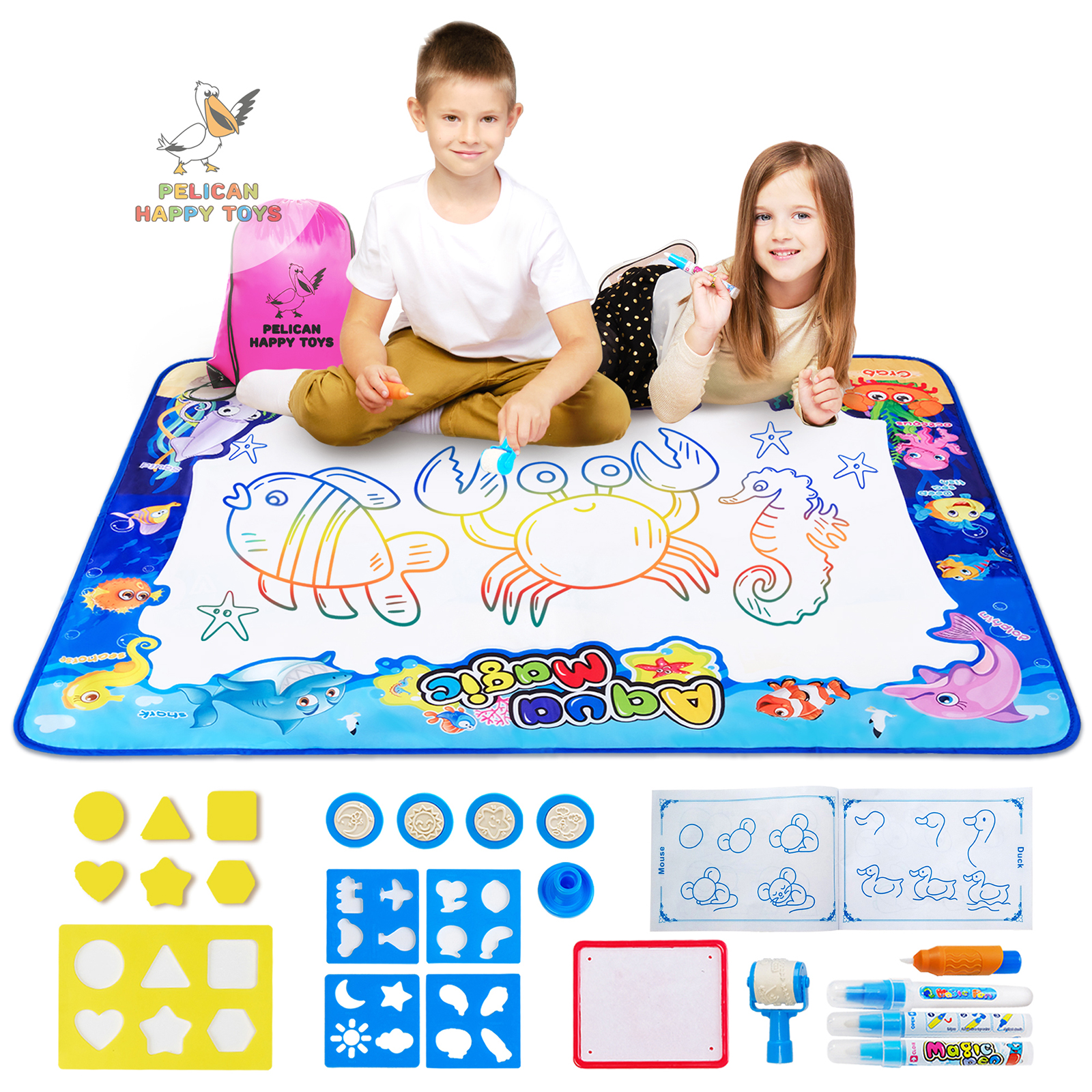 Акварисование PELICAN HAPPY TOYS Море - фото 1