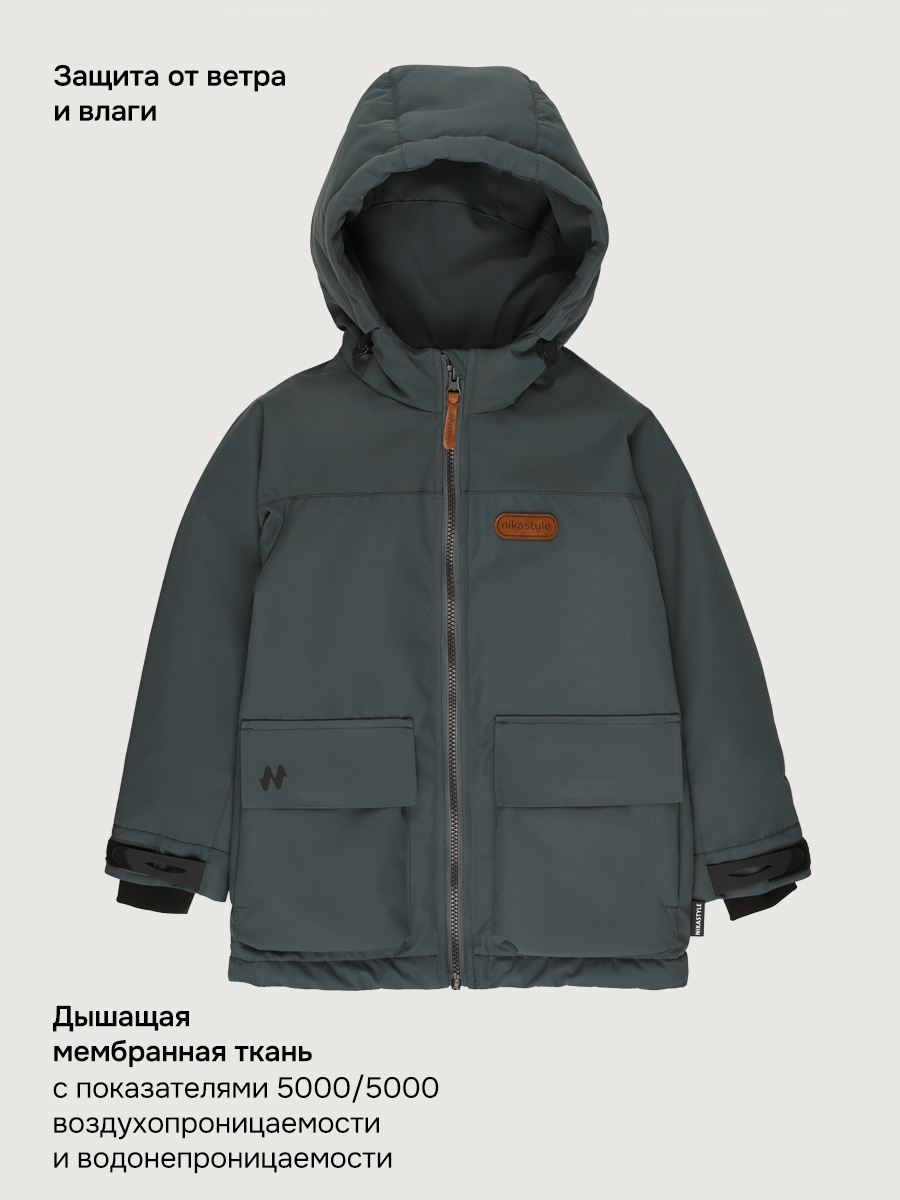 Куртка NIKASTYLE 4м3126 мох - фото 5