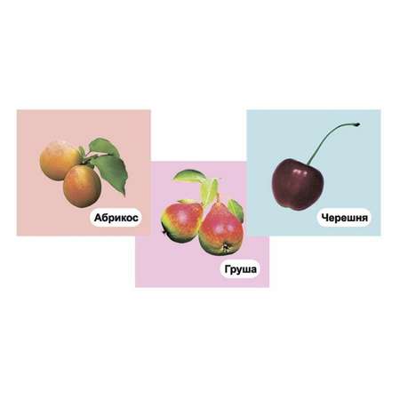 Карточки Учитель Фрукты