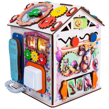 Игрушка Jolly Kids бизиборд Зверята