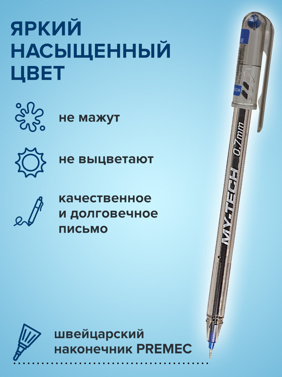 Ручка шариковая PENSAN 25 шт. - фото 3