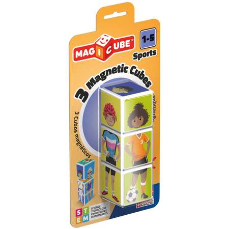 Конструктор Geomag MagiCube Спорт магнитный