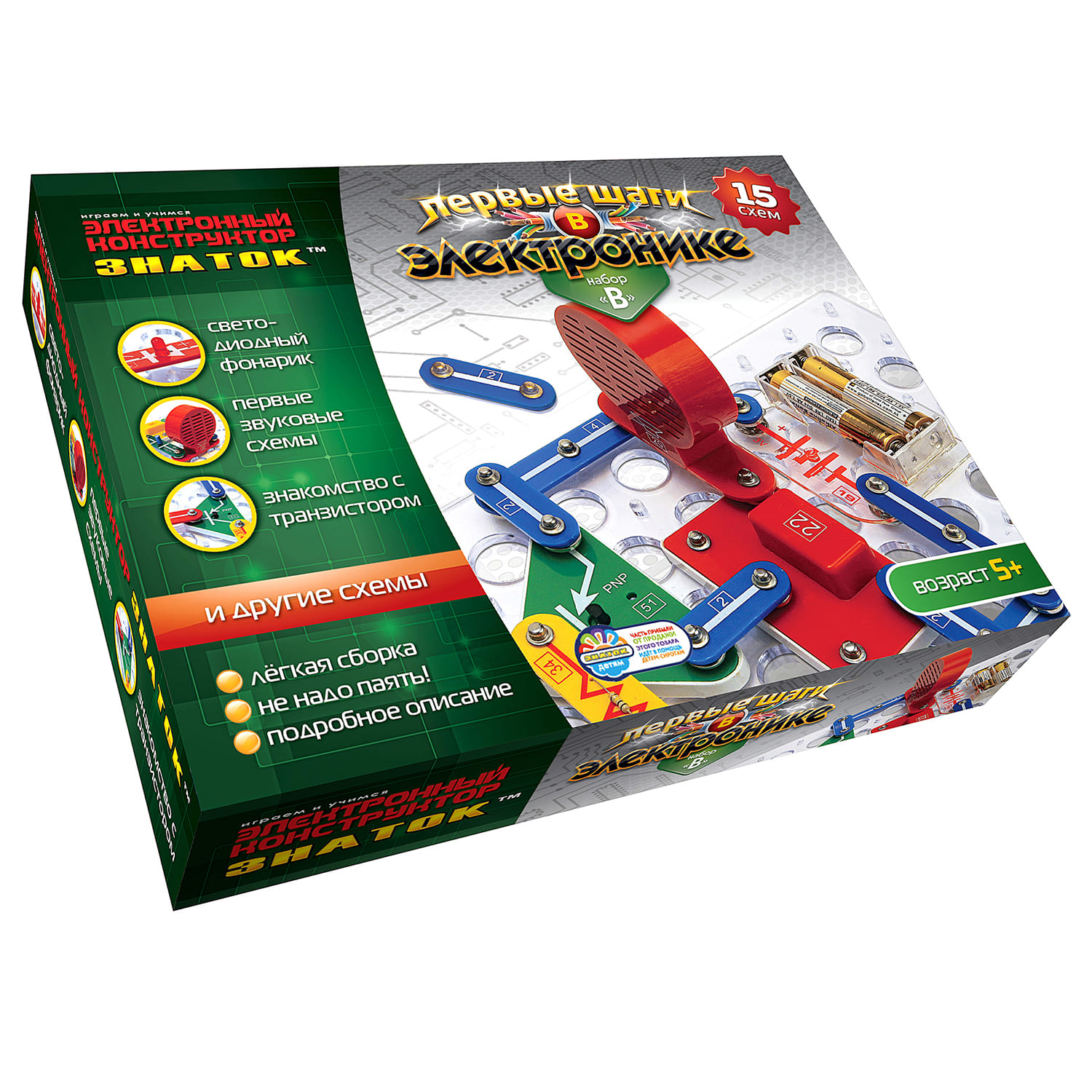 Конструктор Знаток Набор В - фото 1