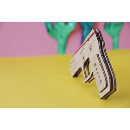 Конструктор Uniwood Резинкострел Rubber Gun 19элементов 3010930109
