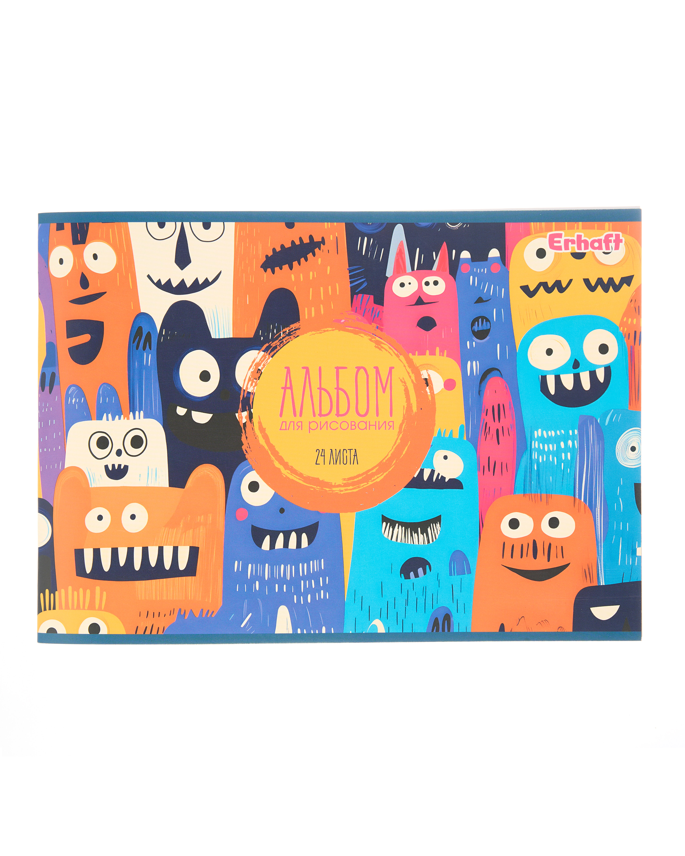 Альбом Erhaft Монстрики А4 24 лист. 1 шт. - фото 1