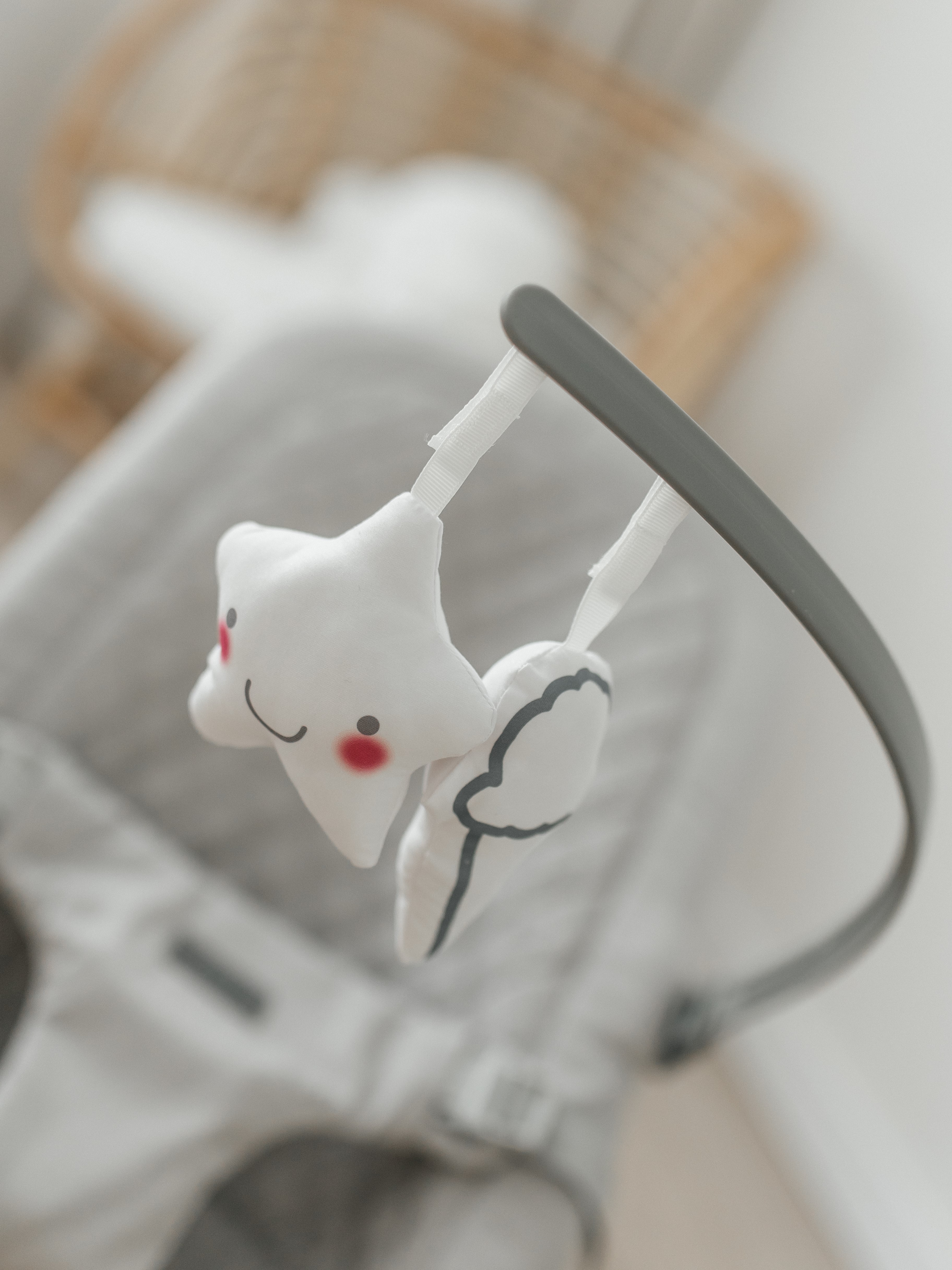 Шезлонг BabyRox Comfort серый - фото 7