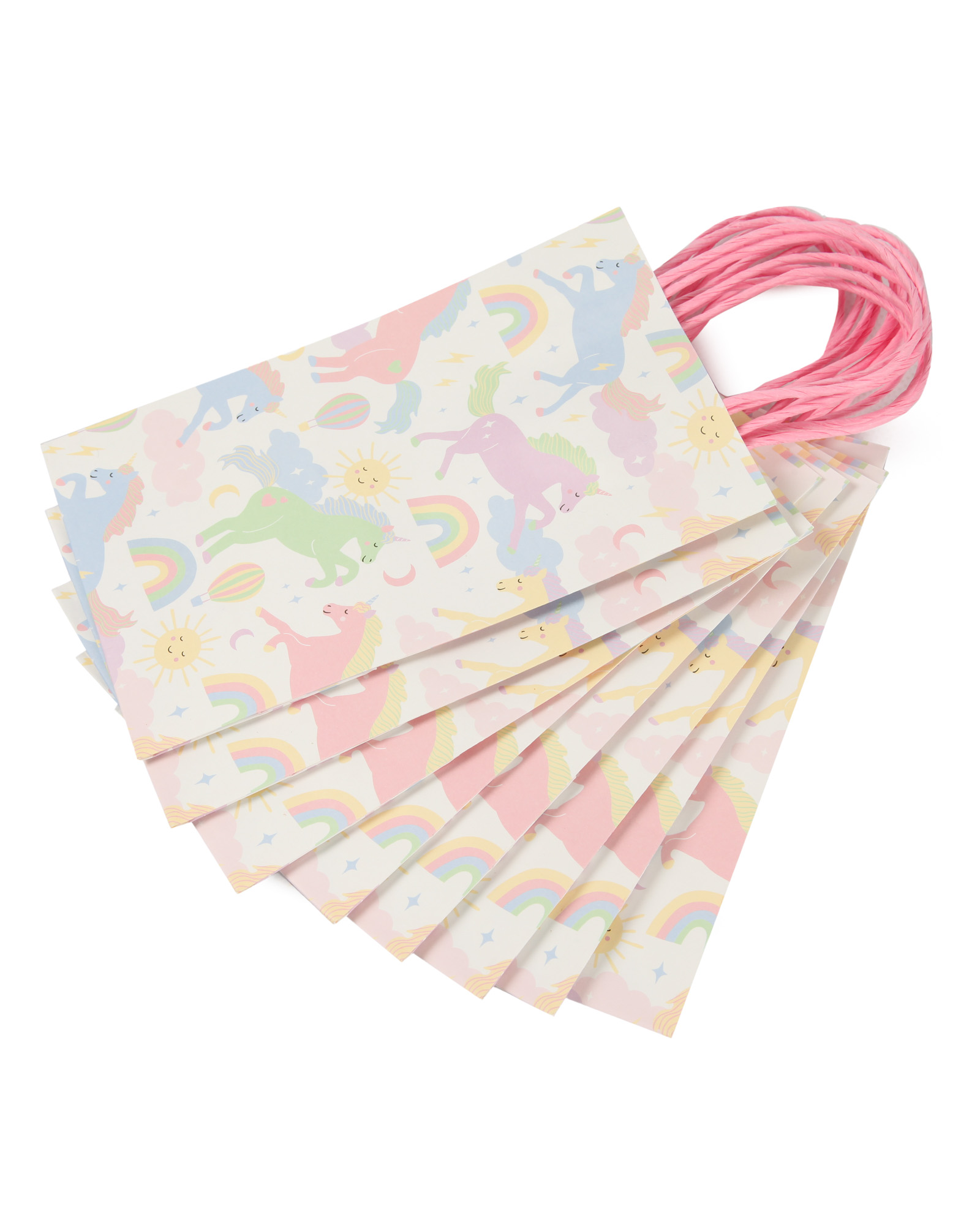 Пакеты подарочные Yotoy Единороги 21.5*13*8 140г 8шт PT00058 - фото 1